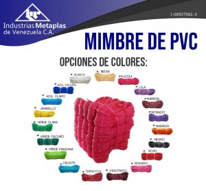 mimbre en pvc